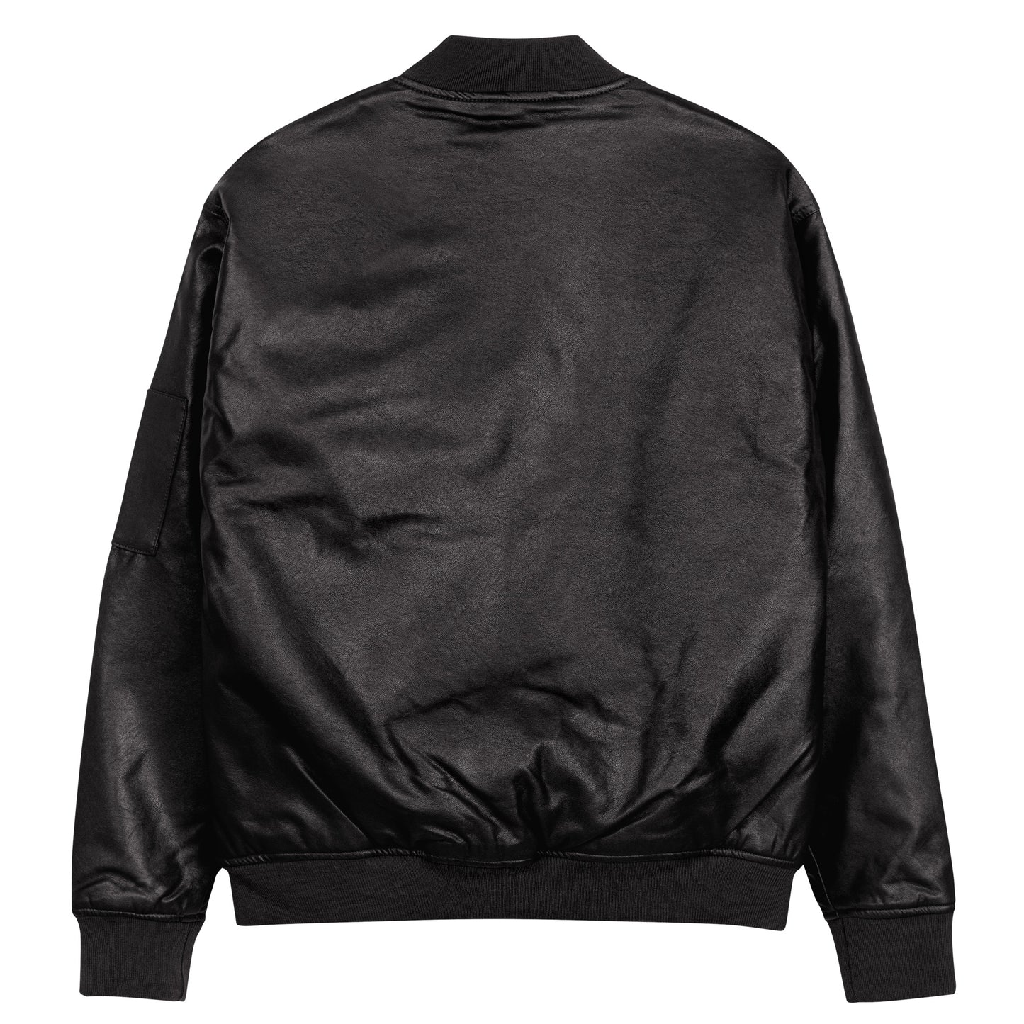 Limited Edition Leather Bomber Jacket